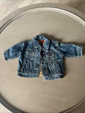 GAP Kids Blue Denim Trucker Jacket